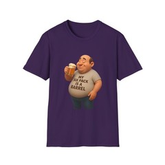 Funny My Six Pack Is A Barrel T-Shirt