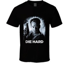 Die Hard Bruce Willis Retro 80’s Action Movie Fan T Shirt