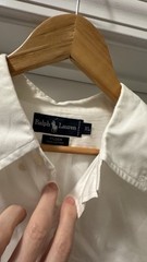 Ralph Lauren Tilden Button Down Casual Shirt size XLarge Has Engraved CC On Cuff