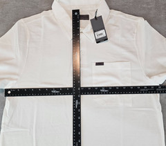 FIGS FIGSPRO Mens Technical Pique Scrub Polo White M22WW1004 XL NWT