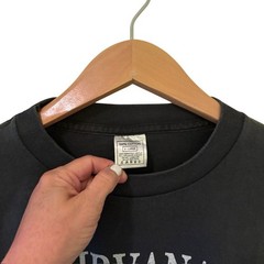Nirvana BLEACH VTG Kurt Cobain Sub Pop Long Sleeve Grunge Band XL Shirt REPRINT