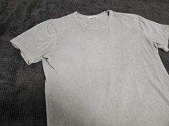 Gustin Jeans Pale Sage Worn Lightweight Lounge Athleisure Tshirt SZ Large