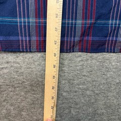 Vintage PENDLETON WOOLEN MILLS Wool Shirt Mens XL Button Down Blue Red Plaid