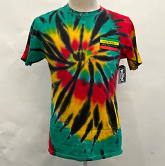 Loser Machine Men’s T-Shirt Irie Vibration Rasta Web Size M NWT Pot Leaf Weed