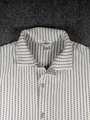 Jason Wu Waffle Knit Button Down Polo Shirt Men’s Size Med.
