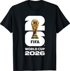 FIFA World Cup 26 Gold Trophy Tees T Shirts for Men and Women