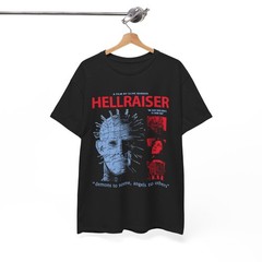 Hellraiser 1987 T-Shirt, Pinhead Clive Barker Cenobites Shirt, Cult Classic Fan