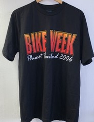 Vintage 2006 Phuket Thailand Bike Week Shirt XL Motorcycle Patong Beach