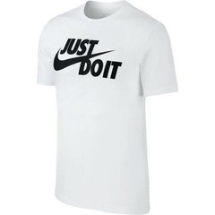 Nike Men’s T-Shirt Sportswear “Just Do It” Short Sleeve Crew Neck Athletic Shirt