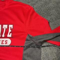 Gear For Sports Ohio State Buckeyes Mens Large Red Long Sleeve Performance Shirt