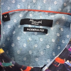 Mizumi Beach Cars Men’s Medium “Modern Fit” Long Sleeve Shirt