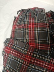 Pendleton Woolen Mills Pendleton plaid Tartan Pajama Set Men’s Large Red Grey