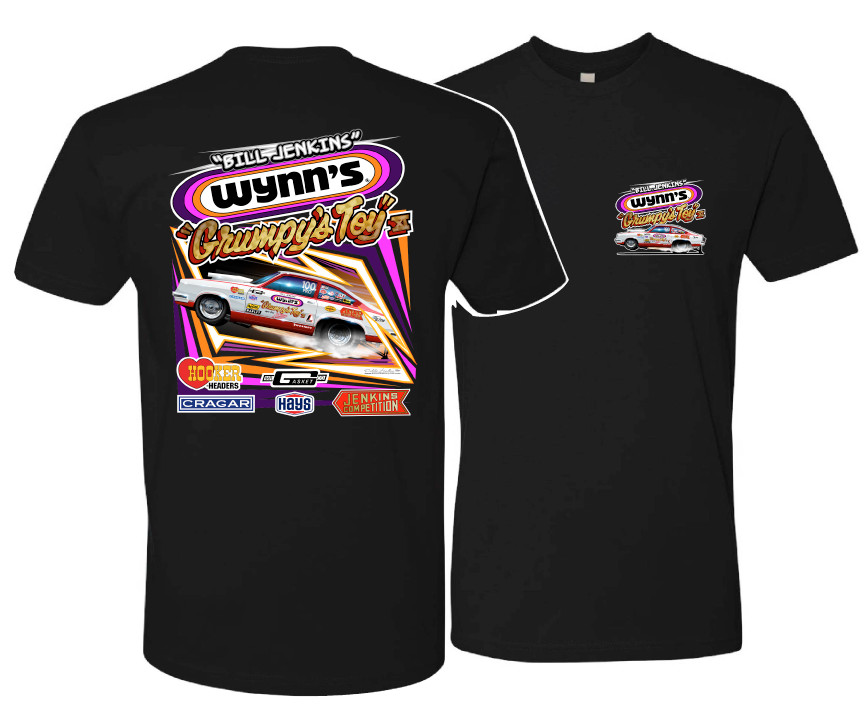 Bill “Grumpy” Jenkins Grumpy’s Toy Vega Pro Stock Camaro Racing T-Shirt 288