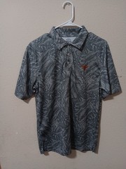 Rivalry Threads Camo Sports Team Pol Shirt Mens Size Sm Green Camo Univ Of Texas