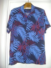 LOT of 3 MENS XL S/S RAYON HAWAIIAN SHIRTS 2 PALMS CAMPIA AMERICAN RAG