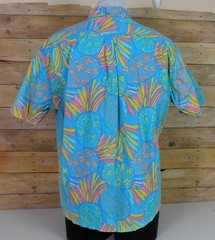 Chubbies The Nutter Hawaiian Pullover Shirt Mens Large Short Sleeve Pineapples