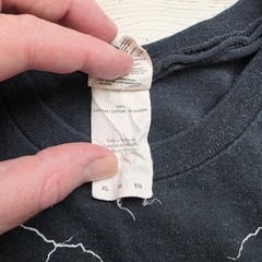 Vtg 90s Dual Eagle Graphic Tee – Lightning Biker Y2K Grunge Nature XL T-Shirt