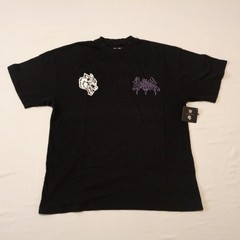 Darc Sport X WWE Undertaker Black T-shirt with Purple writing Size M Oversized