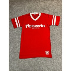 Augusta Pipeworks Brewing Co Ryan Duggan Shirt Adult S Red Excellent Ringer Tee