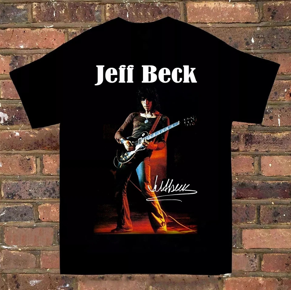 New Popular Jeff Beck Singer Basic Cotton S-2345XL Unisex T-Shirt