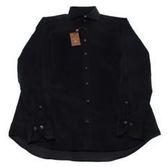Stenstroms NWT Casual Button Down Shirt Size M Fitted Body in Blue Cotton Blend