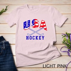USA Ice Hockey Men Women Boys Girls T-Shirt Unisex T-shirt