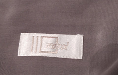 MAROL Men’s HIDDEN Button Front 100% SILK Size 43 Band Collar Shirt MADE ITALY