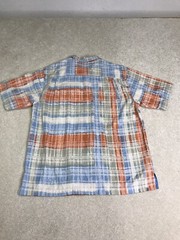 Tommy Bahama Mens M Island Zone Button Up Shirt Silk/polyester Blend S Sleeve