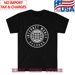 Internet Money Records Men’s Black Size S to 5XL