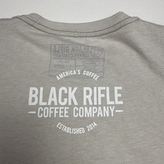 Black Rifle Coffee Company Shirt Mens XL “Coffee or Die” Snake Ivory S/S