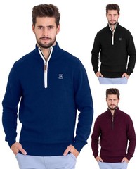 Men’s Polo Collared Pullover Sweater – Goodfellow & Co
