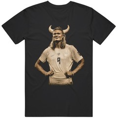 Erling Haaland Norway Legend Football Streetwear Cool Graphic v3 T Shirt
