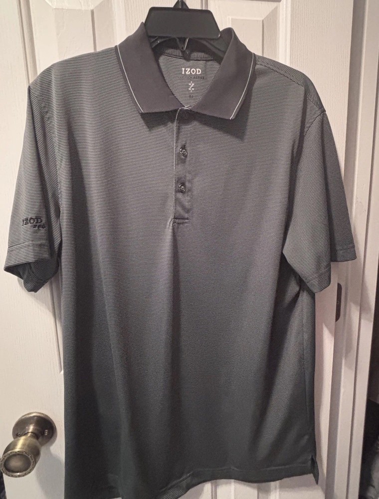 Izod Lacoste Size Medium Collared Shirt Cool K Series
