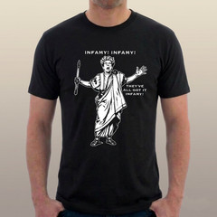 Kenneth Williams T-shirt Julius Caesar INFAMY Carry On Cleo Fan Tee By Sillytees