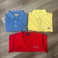 Vintage Torrey Pines Men’s Golf Bundle (3 Pieces: 2 Polos + 1 Sweater Vest)