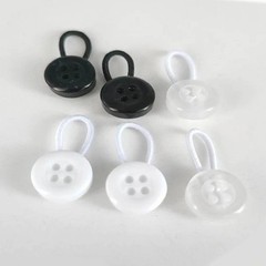 10Pcs Collar Extenders Elastic Button Extender Neck Extenders for Women Men.