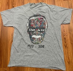 Stan Lee T Shirt Mens Extra Large Marvel Comics Memorial Graphic 2018 Gray