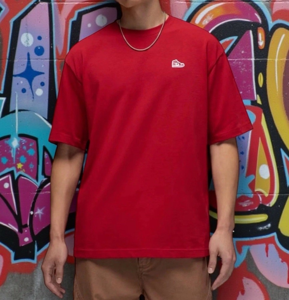 $52 NWT Men’s Jordan Brand Sneaker Patch T-Shirt Size Medium