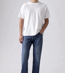 Levis 4 Pack Classic White T-Shirts Crew Neck Lightweight Tagless Layers NEW