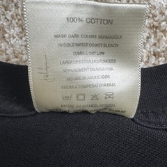 Maison Article Premium Essentials Black T Shirt Mens XL Short Sleeve Cotton