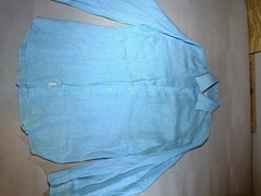 Peter Millar 100% Linen Large Button Down Long Sleeve