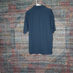 Nike mens solid navy COREtec drifit golf polo M 266998 NWT