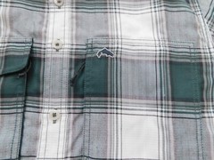 SIMMS Guide Flannel MEDIUM Forest/White Dimensional Buffalo $ 149.98