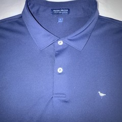 Peter Millar Crown Crafted Performance Polo Men’s XL Navy Blue