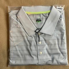 Bolle Men’s Performance Quick Dry Tech Polo Shirt Size XXL Gray NWT