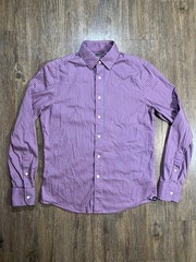 FAHERTY Brand Movement Men’s XS Long Sleeve Blue Red Check Button Down Shirt