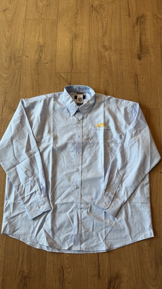 CHEVROLET BOWTIE GM LICENSED BUTTON DOWN SHIRT 18 45/46
