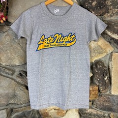 Champion T Shirt S Vintage 80s Late Night with David Letterman Single Stitch
