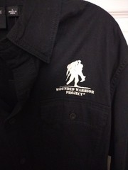 Harley-Davidson Wounded Warrior Project Honor Button Down Shirt Size Large
