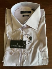LONDON FOG long sleeve dress shirt button down